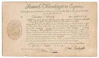 (SIGNERS.) Group of 9 items, each Signed by a signer of the Declaration of Independence.